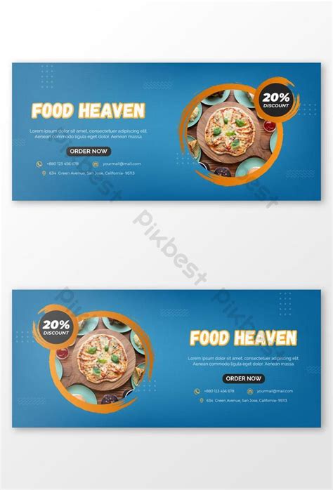 Food Facebook Cover Page Design | AI Free Download - Pikbest