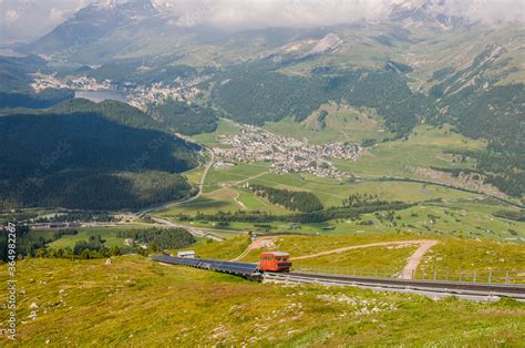 St Moritz Muottas Muragl Celerina Seenplatte St Moritzersee