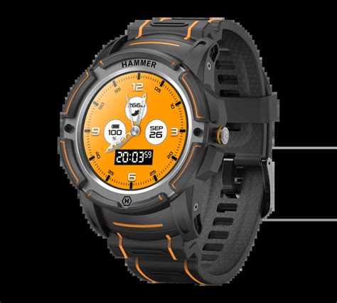 Hammer Watch Specs And Price Rugged Smartwatch