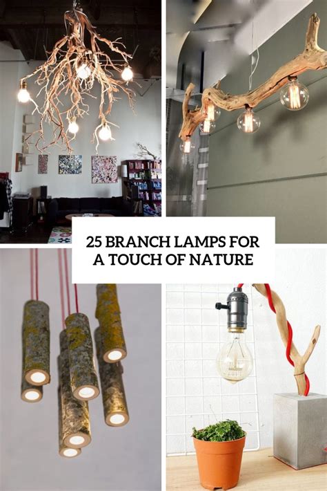 25 Branch Lamps For A Touch Of Nature - DigsDigs