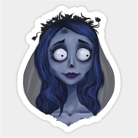 Poor Bride By Jackaloppstudios Corpse Bride Autumn Stickers Corpse