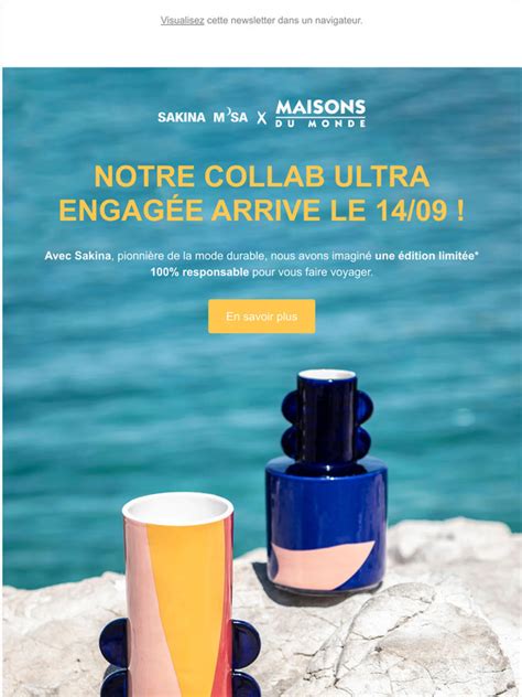 Maisons Du Monde J 2 Collaboration Sakina X Maisons Du Monde Milled