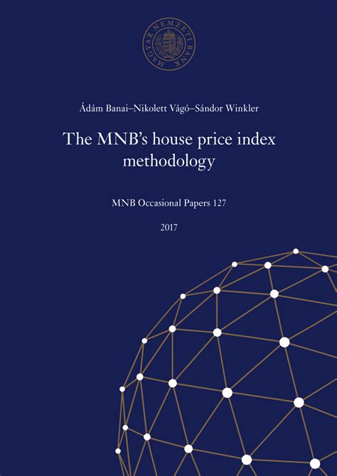 (PDF) The MNB's House Price index methodology