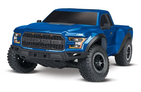 Traxxas 58094 1blu Traxxas Ford F 150 Svt Raptor Replica Trucks Summit Racing