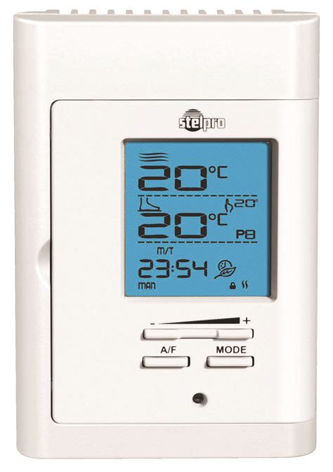 Stelpro Stcpw5 Programmable Thermostat 120 240 V 16 A White