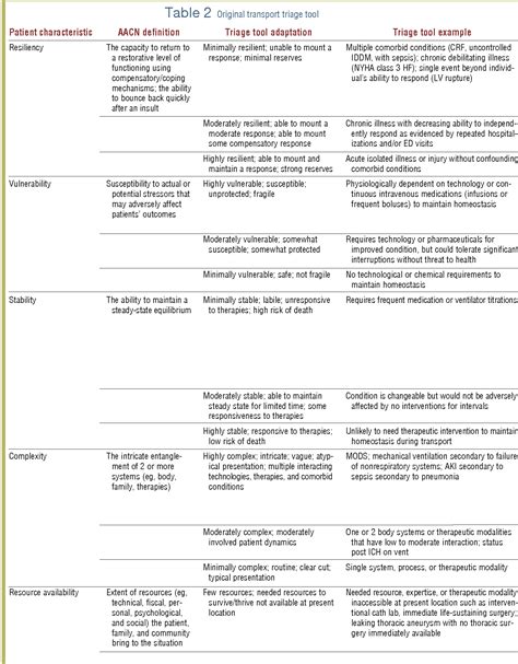 Aacn Synergy Model