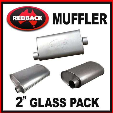 Redback 2 Glass Pack Muffler Playtime Exhausts