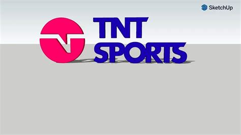 TNT Sports Logo 3d model