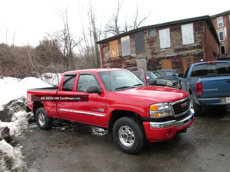 2003 Gmc Sierra 2500 Hd Slt Extended Cab Pickup 4 Door 6 6l