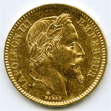 Napoléon III 20 Francs 1863 BB