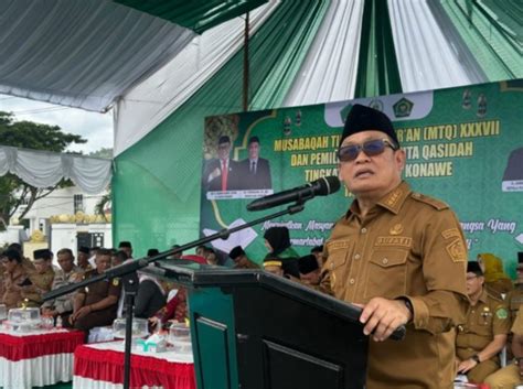 Buka MTQ Ke 37 Pj Bupati Konawe Siapkan Umroh Gratis Bagi Pemenang MTQ