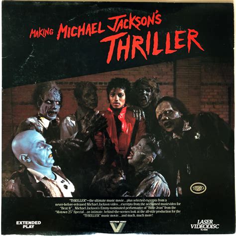 Michael Jackson Making Michael Jackson S Thriller Laserdisc 12