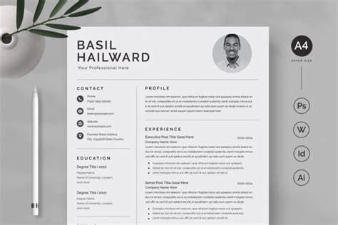 Word Resume Template - Design Cuts