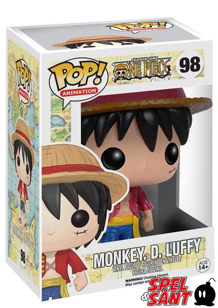 Pop One Piece Monkey D Luffy Vinyl Figure Spel S Nt The Video