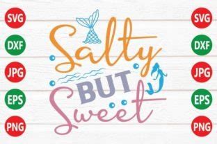 Salty But Sweet SVG Design Graphic By Rashedul Design Store Creative