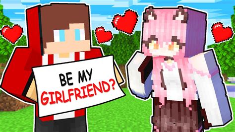 Maizen Has A Crush Funny Story In Minecraft Jj And Mikey Youtube