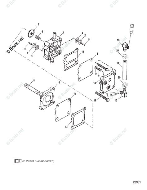 Mercury 150 Xr4 Fuel Pump Assembly Diagram Mercury Outboard