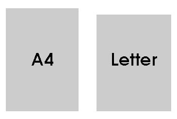 standard paper size  india qbn