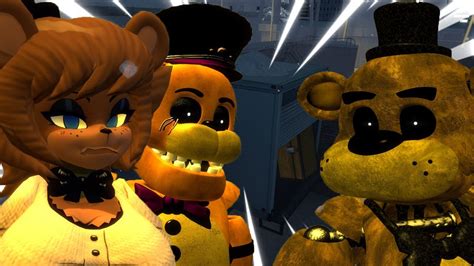 Fredrina Finds Golden Freddy Gmod Fnaf Youtube