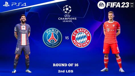 Fifa 23 Bayern Munich Vs Psg Uefa Champions League R16 Full Match