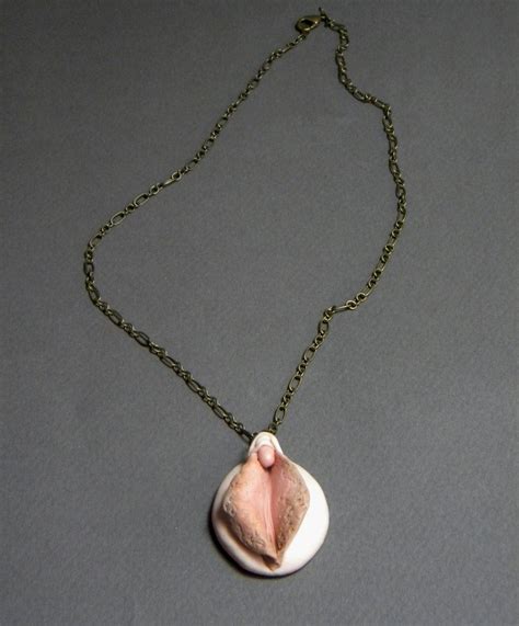 Vagina Pendant Necklace Mature