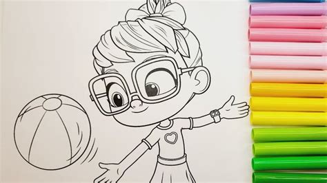 Abby Hatcher Coloring Page Coloring Pages for Kids#abbyhatcher# ...