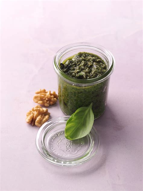 Homemade Basil Walnut Pesto Recipe Eat Smarter Usa