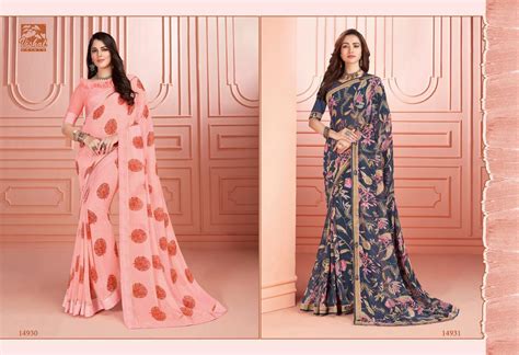 Vishal Prints Signature Vol Printed Fancy Fabric Sarees Collection