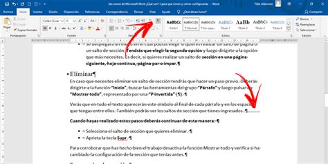 Secciones en Microsoft Word Qué Son Cómo Configurar 2025