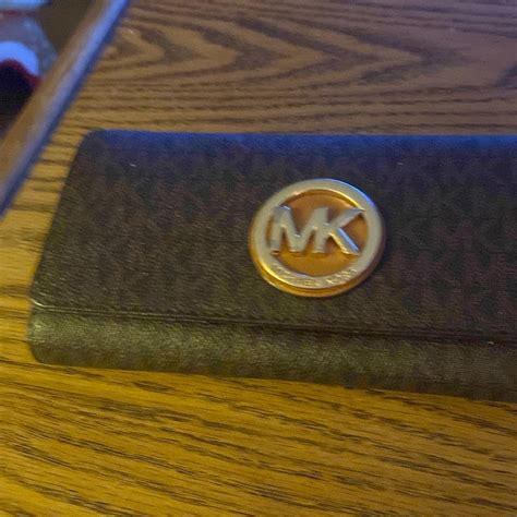 Brown Monogram Michael Kors Wallet - Gem