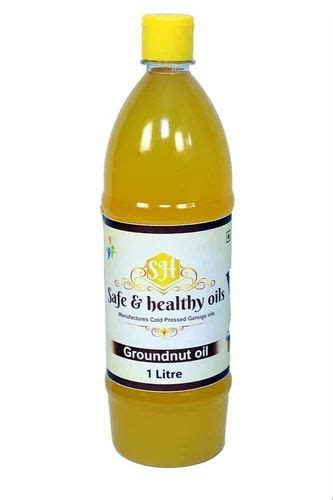 Lowers Cholesterol 1l Cold Pressed Groundnut Oil For Cooking At Rs 250