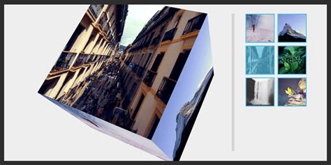 Pure CSS Rotating 3D Photo Gallery | Bypeople