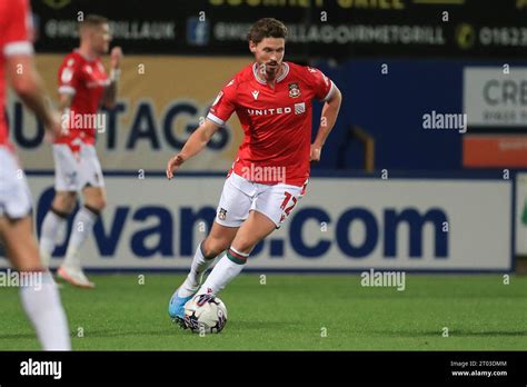 Mansfield Uk Rd Oct Wrexham Midfielder George Evans