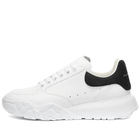 Alexander McQueen Court Trainer White Black END SG