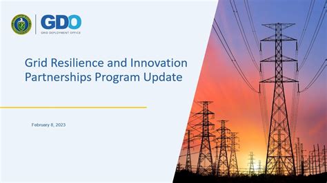 Grid Resilience And Innovation Partnerships GRIP Program Applicant