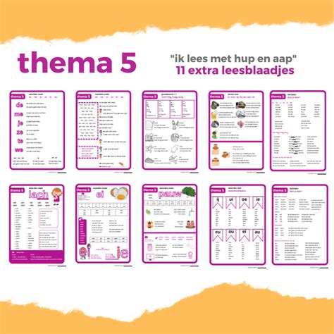 Thema 5: extra leesblaadjes – In Mijn Klas