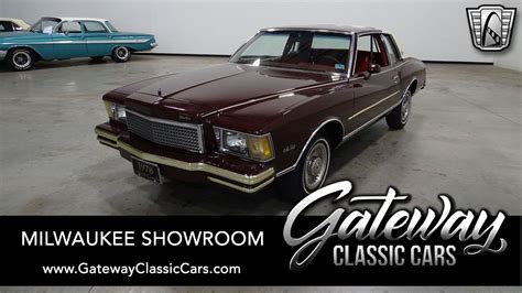 MWK 1167 1978 Chevrolet Monte Carlo Gateway Classic Cars Of Milwaukee