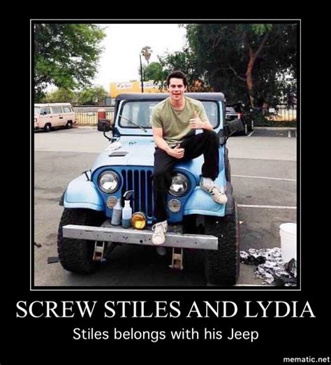 Stiles Stilinski Jeep And Teen Wolf Image On Favim