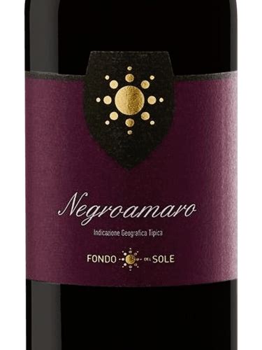 Fondo Del Sole Negroamaro Vivino Us