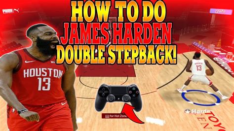 How To Do James Harden Double Stepback Easy Dribble Tutorial Best Stepback In Nba 2k20 Youtube