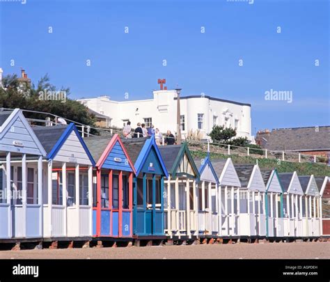 Beach Huts Southwold Suffolk Great Britain Stock Photo Alamy