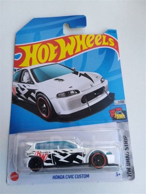 Машинка модель Хот вилс HOT Wheels Оригинал Honda Civic Custom новый в наличии Цена