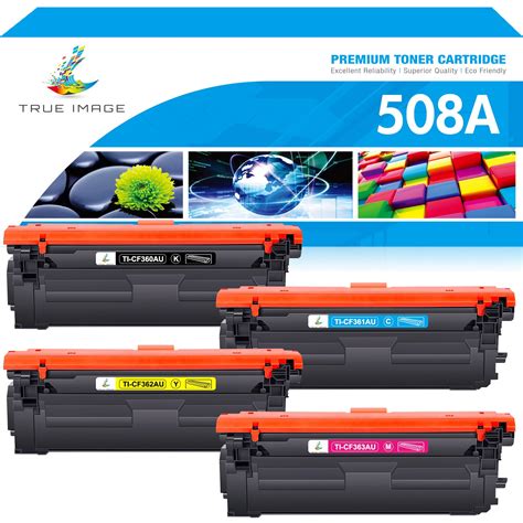 Compatible Hp 508a Toner Set Hp M552 M553 M577 Lbp712 Toner Cartridges 4 Pack True Image