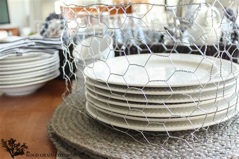 Easy Chicken Wire Baskets The Wood Grain Cottage