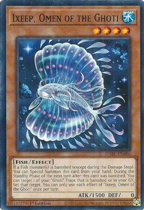 Yugioh Darkwing Blast Single Card Common Ixeep Omen Of The Ghoti Dabl