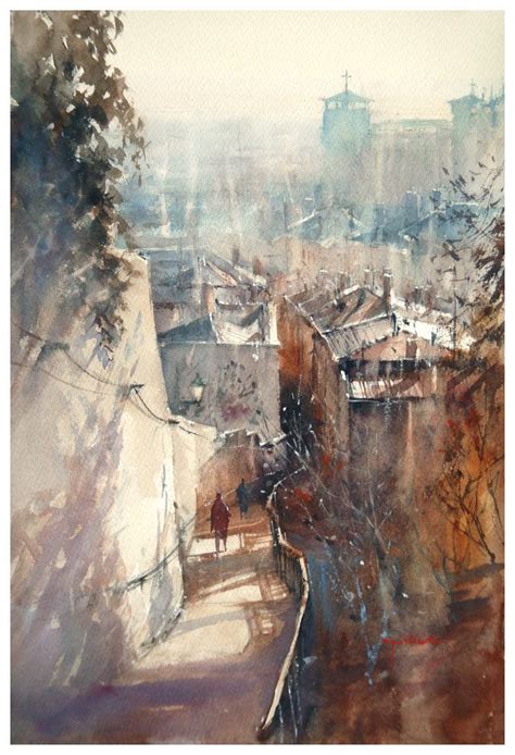 Micha Jasiewicz X Cm Watercolor Artists Watercolor Landscape