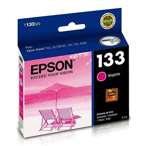 Cartucho Magenta Epson 133 Original