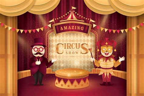 Premium Vector Circus Show