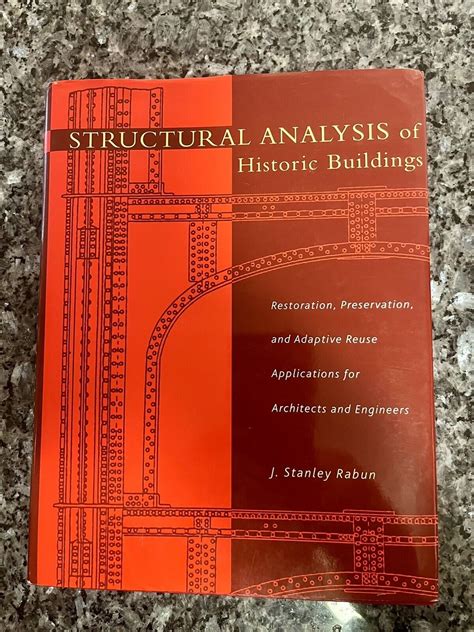 Structural Analysis Of Historic Buildings 2000 J Stanley Rabun EBay