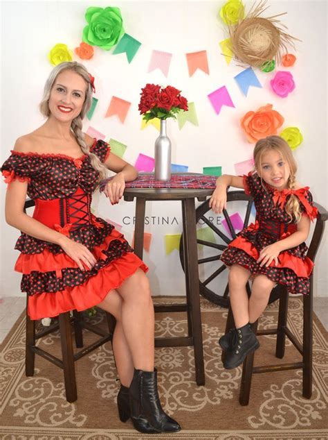 VESTIDOS FESTA JUNINA 2018 Moderno Ideias E Fotos